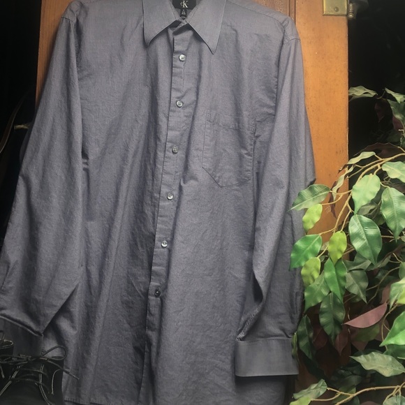 Calvin Klein Collared Dress Shirt - Picture 3 of 8
